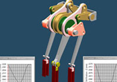 Simulation of Double Action Link Drive Press