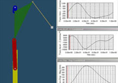 Velocity and Displacement in Link Drive Mechanical Press